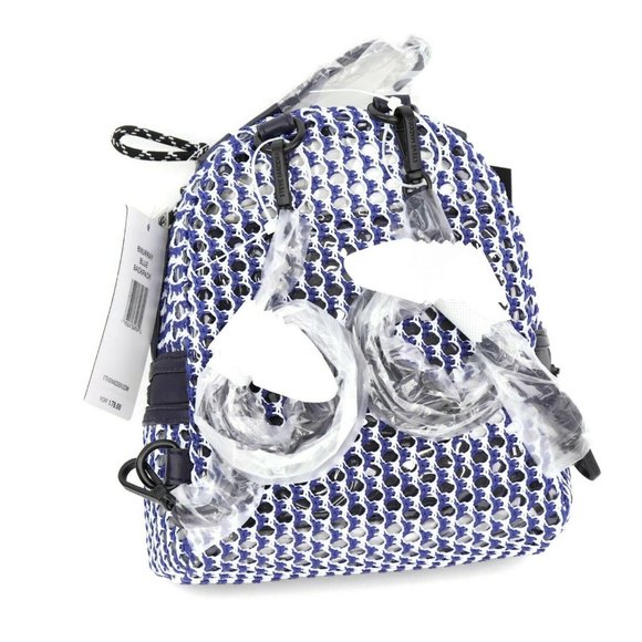 Steve Madden Murray Mesh Convertible Backpack Navy BMURRAY $78 main image 7